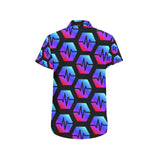 Pulse Black Men's All Over Print Shirt