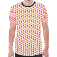 Hex Small Men's All Over Print Mesh T-shirt