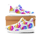 Hex Pulse TEXT Women's Slip-On Sneakers