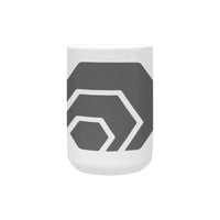 Hex Grey Logo Plus-Size Mug (15 OZ)