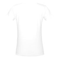 IM Alien WHT V-neck Women's T-shirt