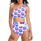 Pulse Women's One Shoulder Bikini Set