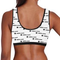 HEXdotcom Combo Women's All Over Print Sports Bra