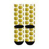 IM 3D WHT Women's Custom Socks