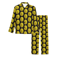 IM 3D BLK Men's Long Pajama Set