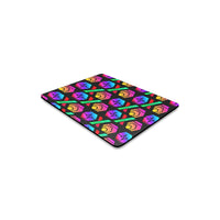 HPXdotCOM Black Rectangle Mousepad