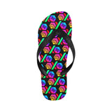 Hex PulseX Pulse Black Flip Flops (For both Men and Women)