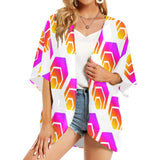 Hex Women's Kimono Chiffon Cover Up