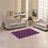 5555 Pink Area Rug 2.6' x 1.7'