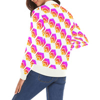 Hex Women's All Over Print Casual Jacket