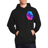 Pulse Logo Black Men's Hoodie