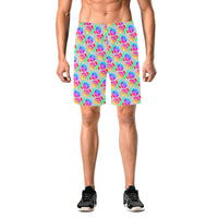 Hex PulseX Pulse Grey Men's All Over Print Elastic Beach Shorts