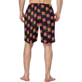 Hex Color Dot Com Black Men's Swim Trunk