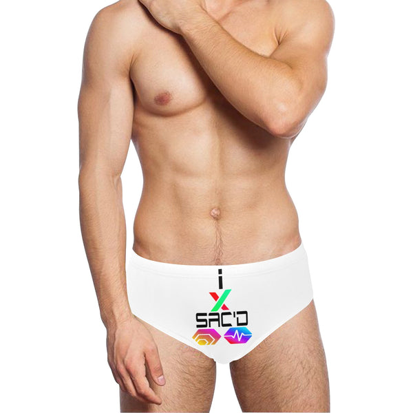 Sacrifice Black Men's Swimming Briefs