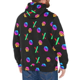 HPX Black Small New Men's All-Over Print Hoodie