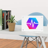 Pulse Logo Acrylic Magnetic Photo Frame 7"x5"