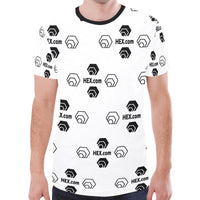 Hex Dot Com Men's All Over Print Mesh T-shirt