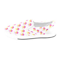 Hex Color Dot Com Slip-on Canvas Women's Shoes