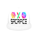 Sacrifice Black Hip Hop Flat Brim Cap