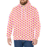 Hex Small New Men's All-Over Print Hoodie