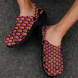 Hex Small Black Custom Print Adults Clogs