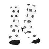 Hex Black Sublimated Crew Socks (3 Packs)