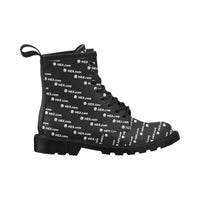 HEXdotcom Combo White Men's PU Leather Martens Boots