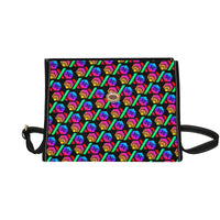 Hex PulseX Pulse Black All Over Print Canvas Bag