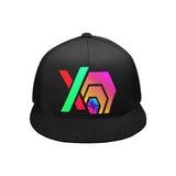 Hex Pulse PulseX Black Snapback Flat Brim Hat