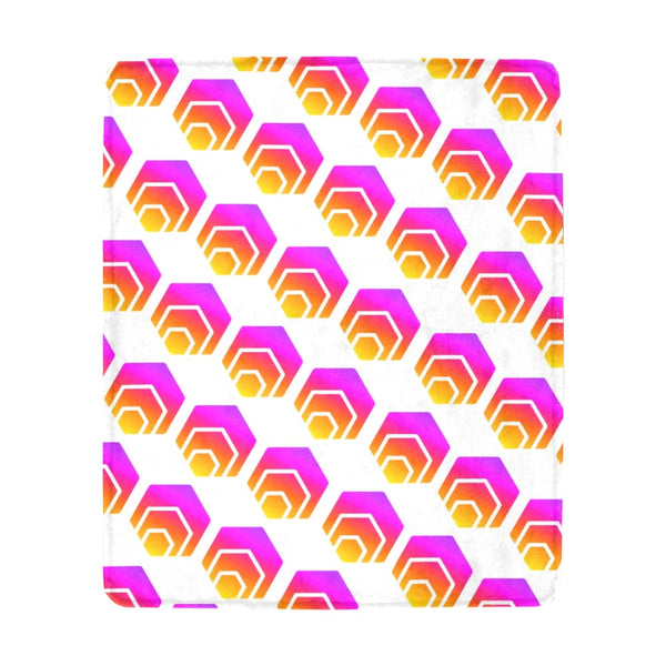 Hex Ultra-Soft Micro Fleece Blanket 50" x 60" - Crypto Wearz