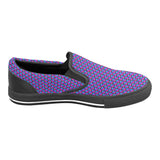 Pulses Small Black Slip-on Canvas Women's Shoes