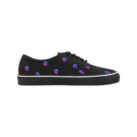 Pulse Small Black Women's Classic Canvas Low Top Shoe