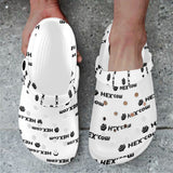 HEXdotcom Combo Custom Print Adults Clogs