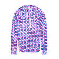 Pulses Small Women's All-Over Print Hoodie