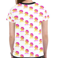 Hex Color Dot Com Women's All Over Print Mesh Cloth T-shirt