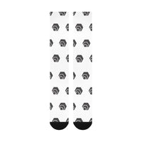 Hex Black Over-The-Calf Socks