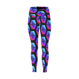 Pulse Black Women's High-Waisted Leggings