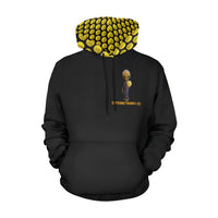 IM 3D BLK Back Men's All Over Print Hoodie