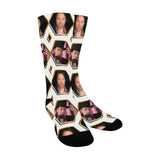 Richard Heart Faces Men's Custom Socks