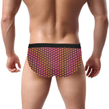 Hex Small Black Men's Mid Rise Briefs