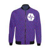 PulseChainDotCom Black Special Edition Men's All Over Print Bomber Jacket