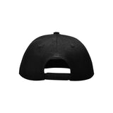 Pulse Logo Black Snapback Flat Brim Hat