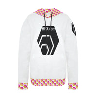 Hex Small Border Women's All-Over Print Hoodie