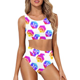 Hex Pulse Combo Sports Crop Top Bikini Set