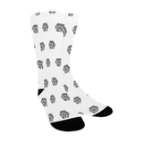 Hex Grey Women's Custom Socks