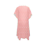 Hex Small Mid-Length Side Slits Chiffon Cover Up