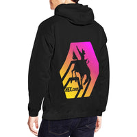 Hex Horse Men's All Over Print Hoodie