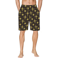 5555 All Over Print Basketball Shorts With Pockets