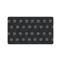Hex Black & Grey Doormat 30"x18" (Rubber)