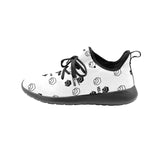 Hex Dot Com Blk Women's Slip-On Sneakers